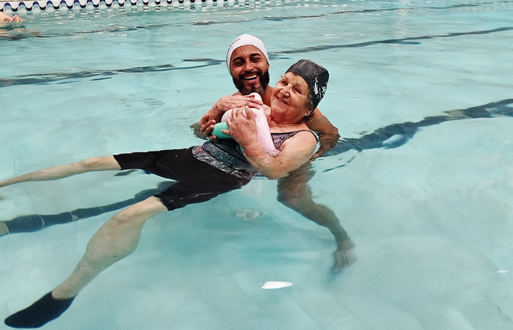 Hidro ajuda nas articulações